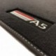 Tapis Audi A5 F57 Cabriolet (2017 - actualité) Velour logo