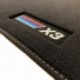 Tapis BMW X3 G01 (2017 - actualité) Velour M Competition