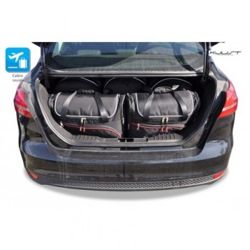 Kit de valises sur mesure pour Ford Focus MK3 Berline (2011-2018)