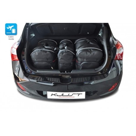 Kit de valises sur mesure pour Hyundai i30 5 portes (2012 - 2017)