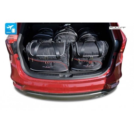 Kit de valises sur mesure pour Hyundai Santa Fé 5 sièges (2012 - 2018)