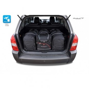 Kit de valises sur mesure pour Hyundai Tucson (2004 - 2009)