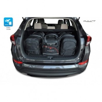 Kit de valises sur mesure pour Hyundai Tucson (2016-2020)