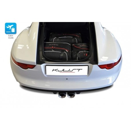 Kit de valises sur mesure pour Jaguar F-Type