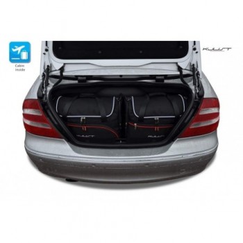 Kit de valises sur mesure pour Mercedes CLK A209 Cabriolet (2003 - 2010)