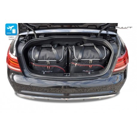 Kit de valises sur mesure pour Mercedes Classe-E A207 Restyling Cabriolet (2013 - 2017)