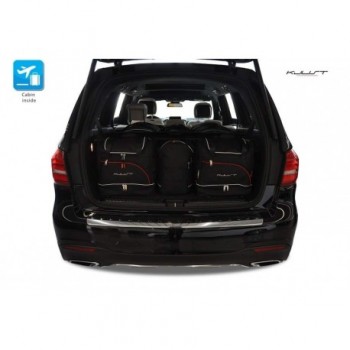 Kit de valises sur mesure pour Mercedes GLS X166 5 sièges (2016-2019)