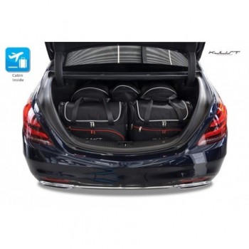 Kit de valises sur mesure pour Mercedes Classe-S W222 (2013-2019)