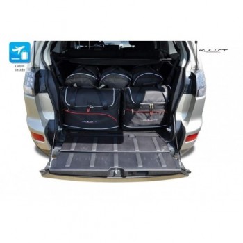 Kit de valises sur mesure pour Mitsubishi Outlander 5 sièges (2007 - 2012)