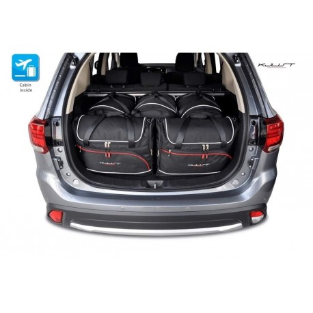 Kit de valises sur mesure pour Mitsubishi Outlander (2012 - 2018)