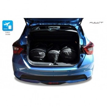 Kit de valises sur mesure pour Nissan Micra (2017 - actualité)
