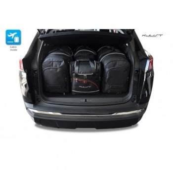 Kit de valises sur mesure pour Peugeot 3008 (2016-2020)