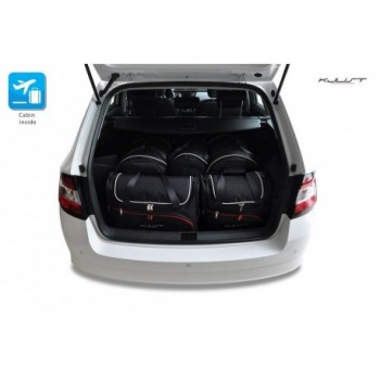 Kit de valises sur mesure pour Skoda Fabia Combi (2015-2021)