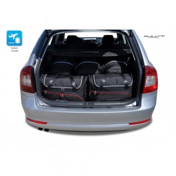 Kit de valises sur mesure pour Skoda Octavia Combi (2004 - 2008)