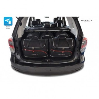 Kit de valises sur mesure pour Subaru Forester (2013 - 2016)