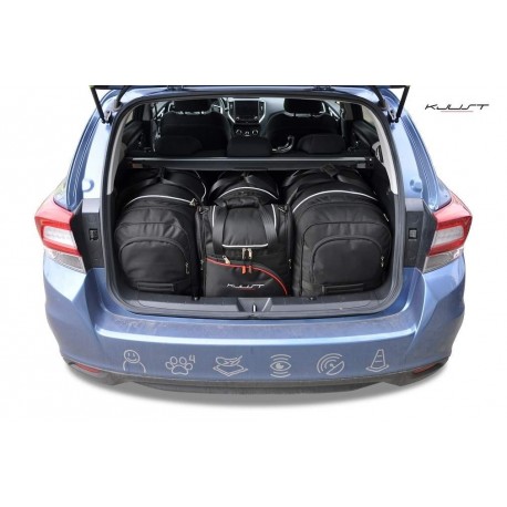 Kit de valises sur mesure pour Subaru Impreza (2018 - actualité)