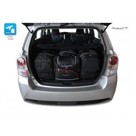 Kit de valises sur mesure pour Toyota Verso (2009 - 2013)