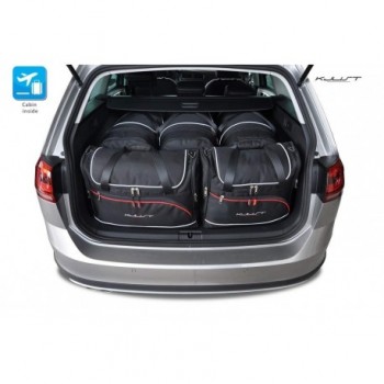 Kit de valises sur mesure pour Volkswagen Golf 7 Break (2013 - actualité)