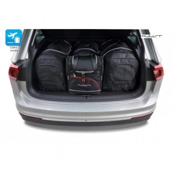 Kit de valises sur mesure pour Volkswagen Tiguan (2016 - 2023)