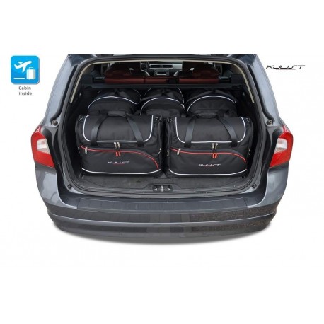 Kit de valises sur mesure pour Volvo V70 (2007 - 2016)