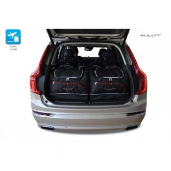 Kit de valises sur mesure pour Volvo XC90 5 sièges (2015 - actualité)