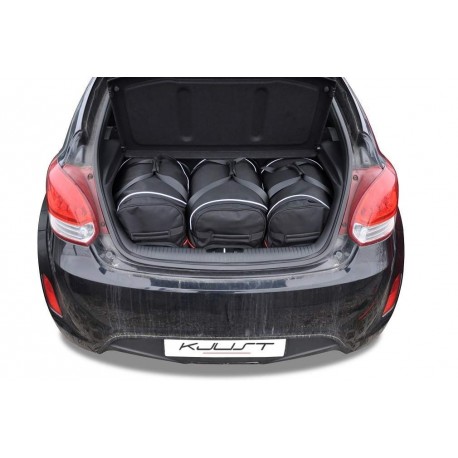 Kit de valises sur mesure pour Hyundai Veloster