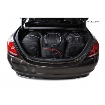 Kit de valises sur mesure pour Mercedes Classe-C W205 Berline (2014 - actualité)