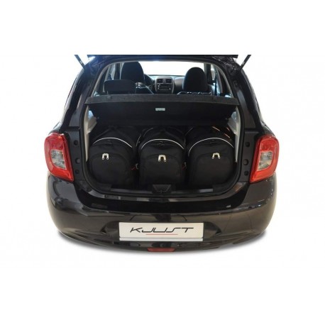 Kit de valises sur mesure pour Nissan Micra (2013 - 2017)