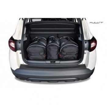 Kit de valises sur mesure pour Renault Captur Restyling (2017-2019)