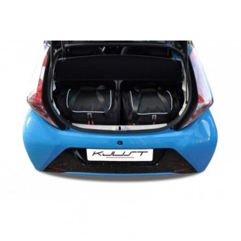 Kit de valises sur mesure pour Toyota Aygo (2014 - 2018)