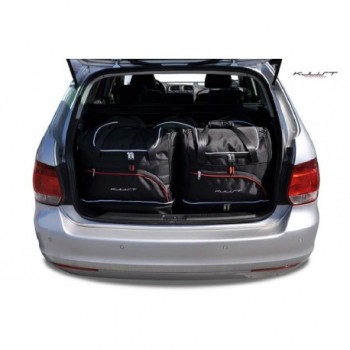 Kit de valises sur mesure pour Volkswagen Golf 6 Break (2008 - 2012)