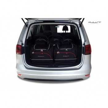 Kit de valises sur mesure pour Volkswagen Sharan 5 sièges (2010 - actualité)