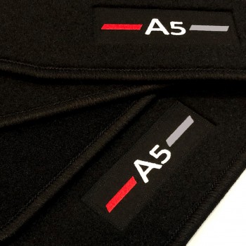 Tapis Audi A5 F57 Cabriolet (2017 - actualité) logo sur mesure