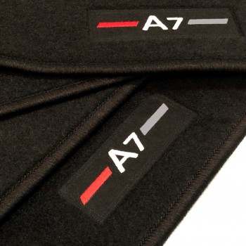 Tapis Audi A7 logo (2010-2017) sur mesure