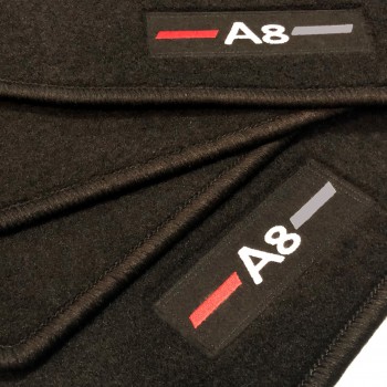 Tapis Audi A8 D2/4D (1994-2003) logo sur mesure