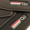 Tapis Audi Q2 Velour logo