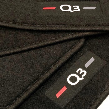 Tapis Audi Q3 logo (2011-2018) sur mesure