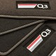 Tapis Audi Q3 Velour logo (2011-2018)