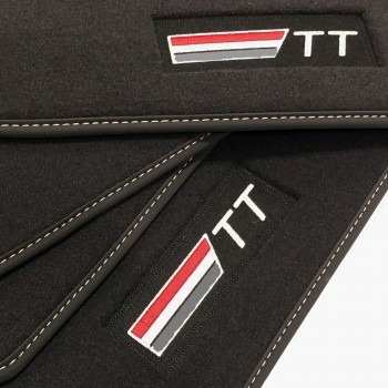 Tapis Audi TT 8N (1998 - 2006) Velour logo