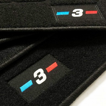 Tapis BMW Série 3 E46 Berline (1998 - 2005) logo sur mesure