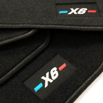 Tapis BMW X6 F16 (2014 - 2018) logo sur mesure