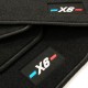 Tapis BMW X6 G06 (2019-actualité) logo sur mesure