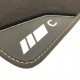 Tapis de Voiture Mercedes Classe C CLC (2000-2010) - Le Roi du Tapis®