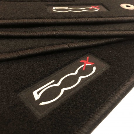 Tapis de voiture adaptés pour Fiat 500 2015