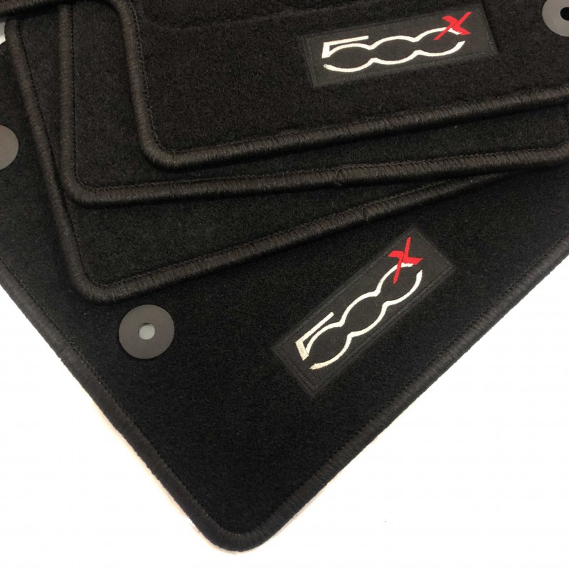 Tapis de sol de voiture étanche pour Fiat 500X, tapis de voiture