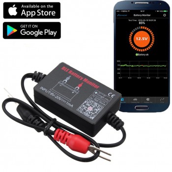 Compteur bluetooth pour la batterie de la voiture - le Contrôle de l'Application