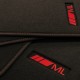 Tapis Mercedes Classe M W163 (1997 - 2005) Velour redline