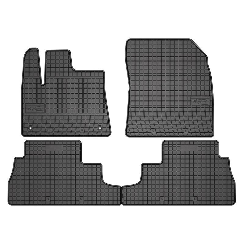 Tapis de sol Citroen Berlingo 3D caoutchouc avec rebords