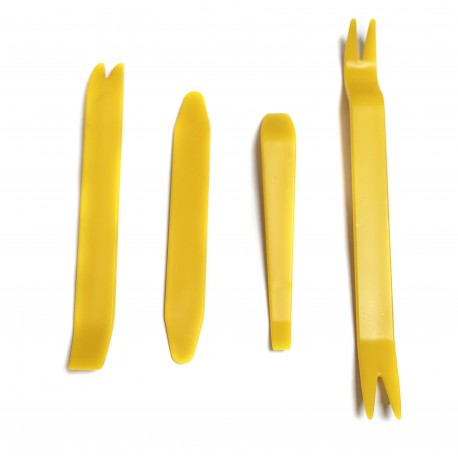 Kit outils pour le démontage de la voiture (staples, le plastique, les panneaux, les soffites)