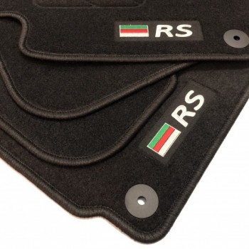 Tapis de sol avec logo RS pour Skoda Fabia 3 ou 5 portes (2000-2007) - Les plus vendus
